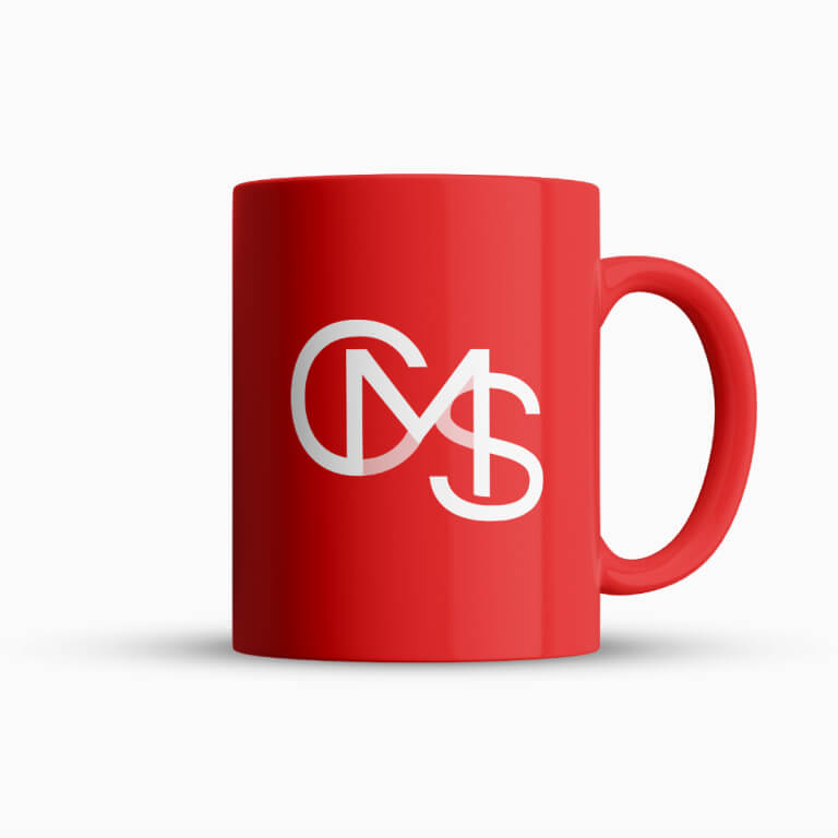 Mug with CMS Print - Image 3
